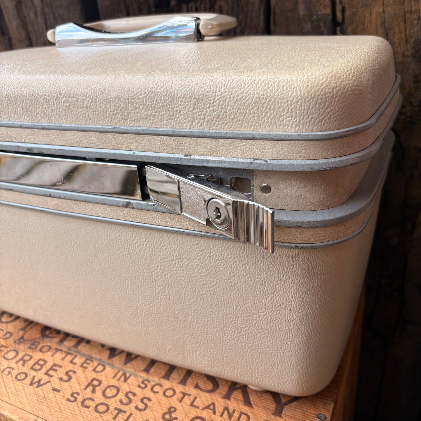 【1960s USA vintage】Samsonite Train Case