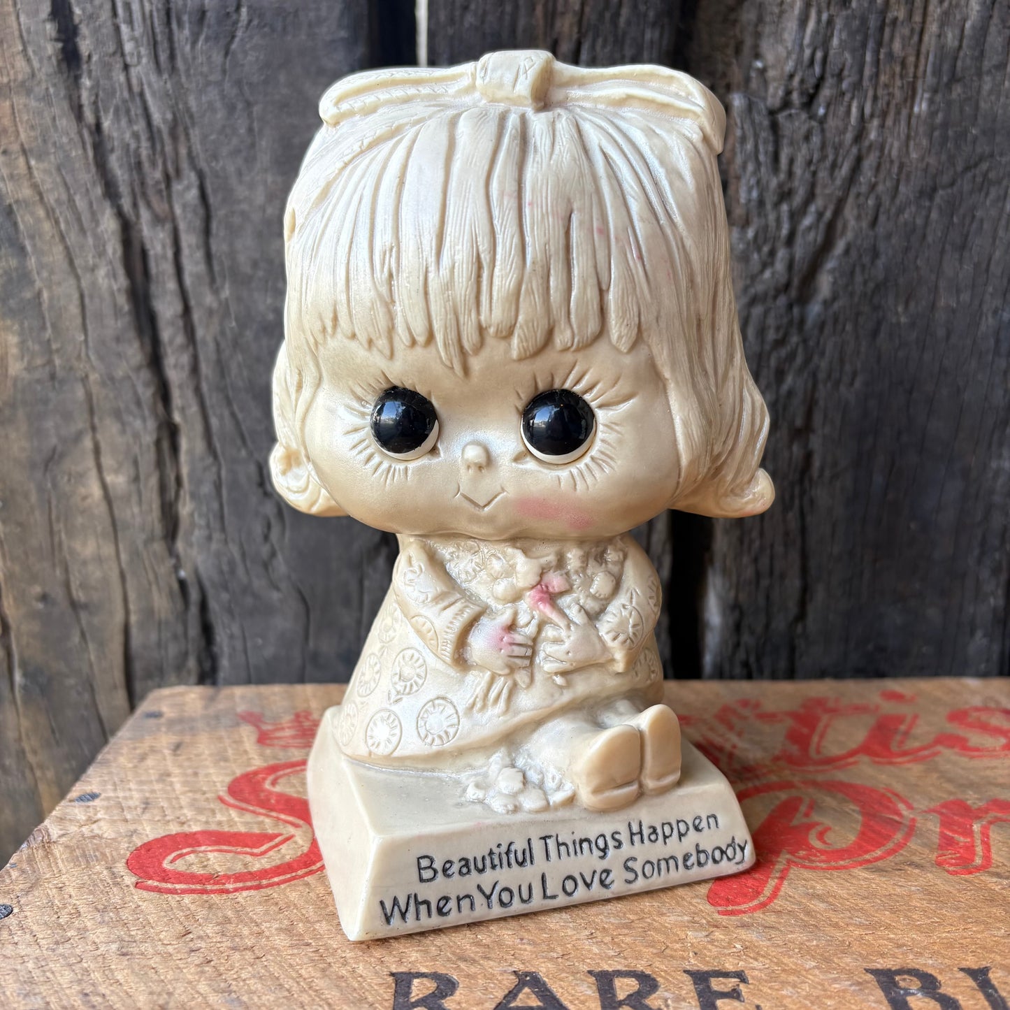 【 1970 USA vintage】Message Doll