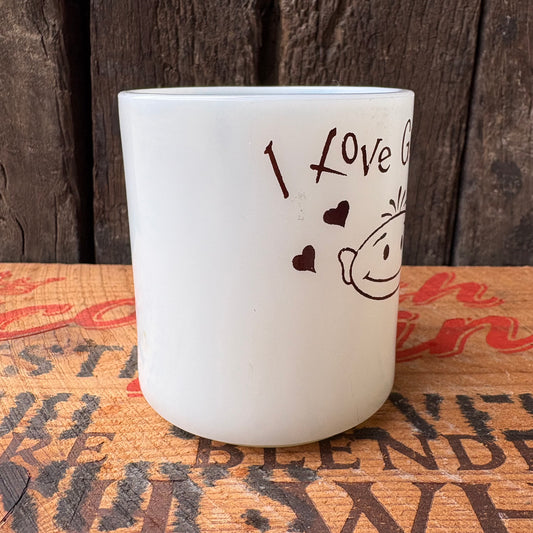 【USA vintage】HAZEL ATLAS mugcup Grandpa