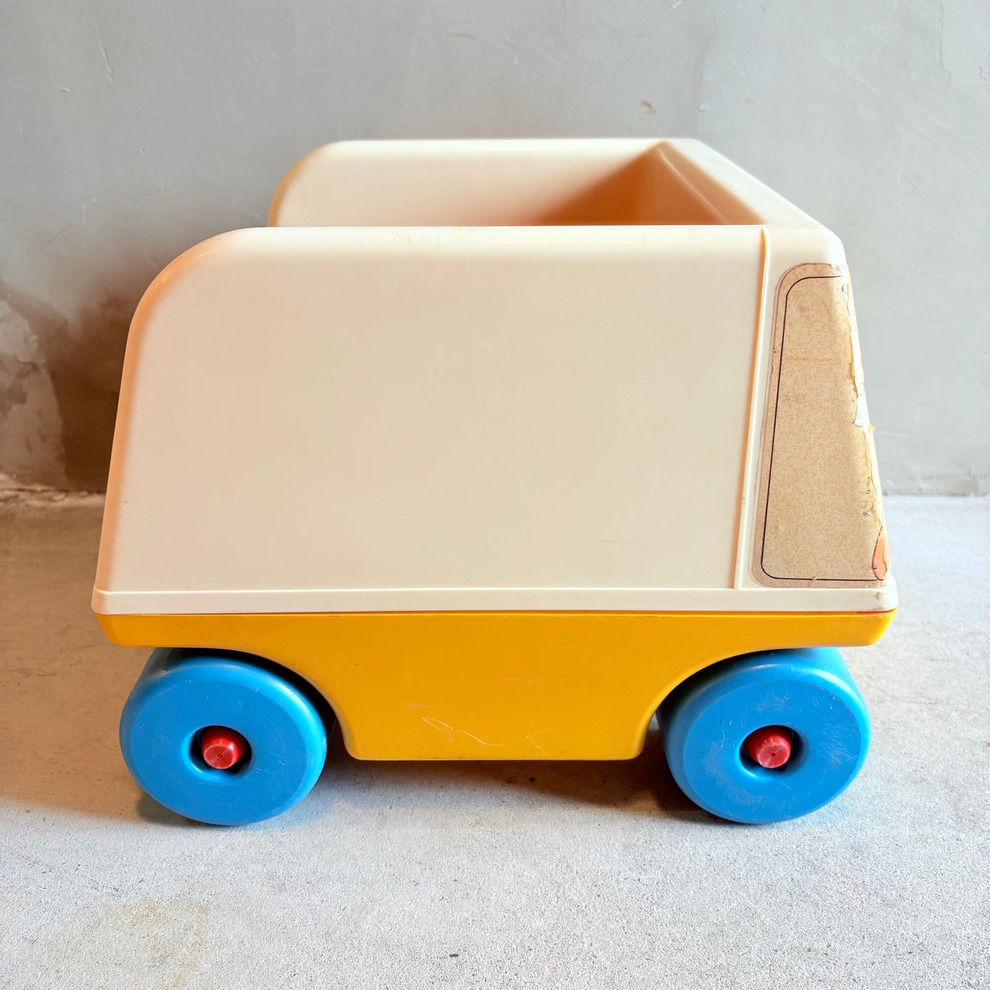 【1976 USA vintage】Playskool Pull Toy Wagon