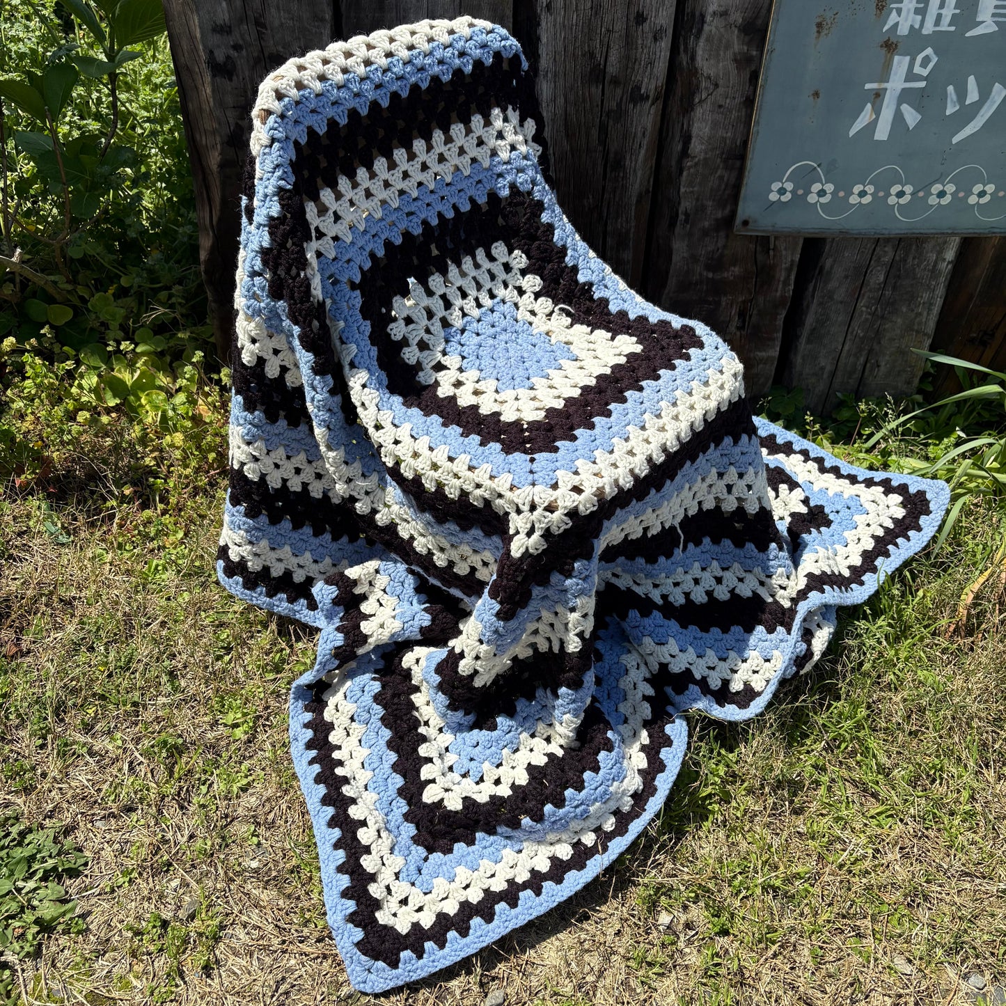 【USA vintage】 Granny Blanket