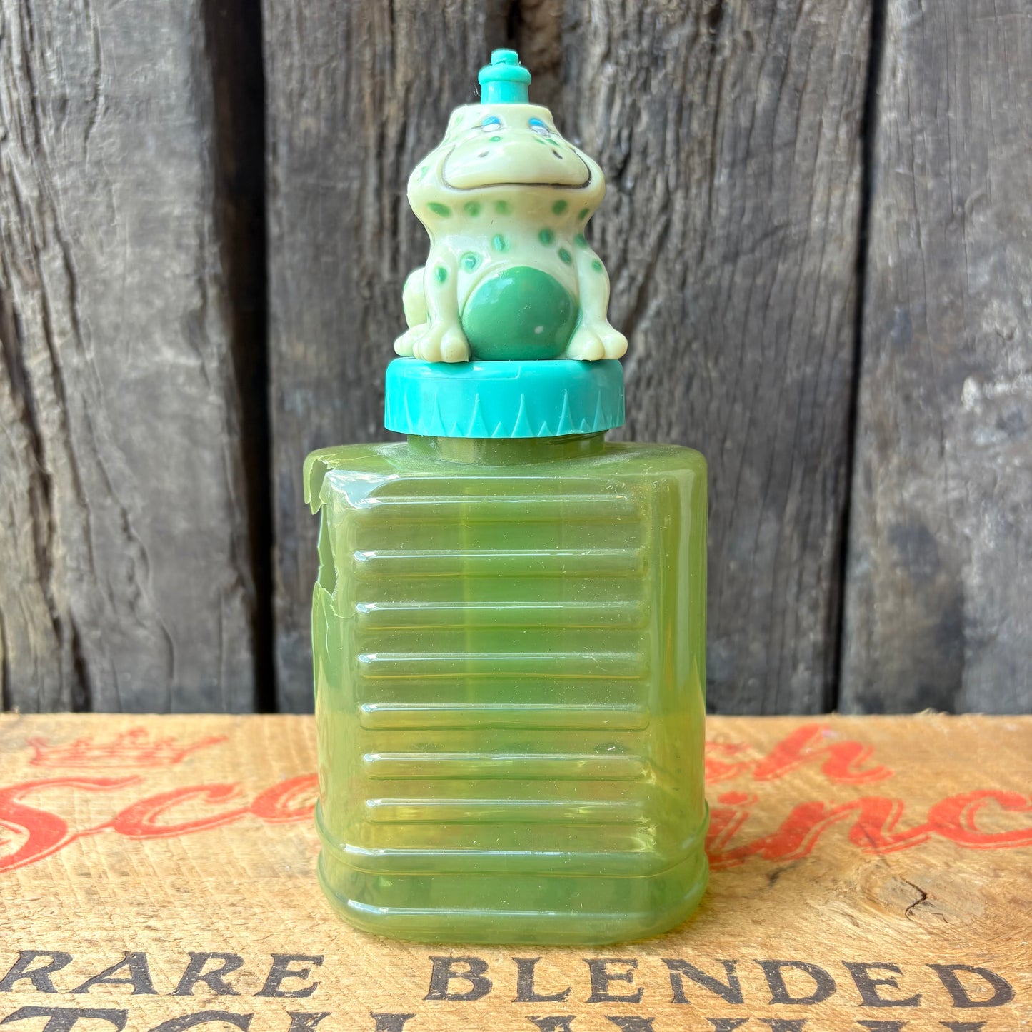 【USA vintage】Frog Plastic Bottle