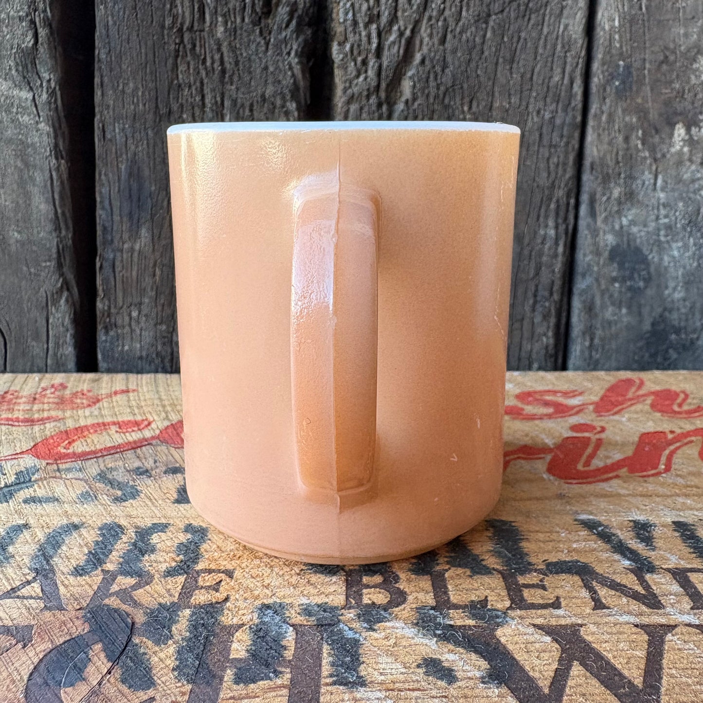 【USA vintage】HAZEL ATLAS mug cup Beige