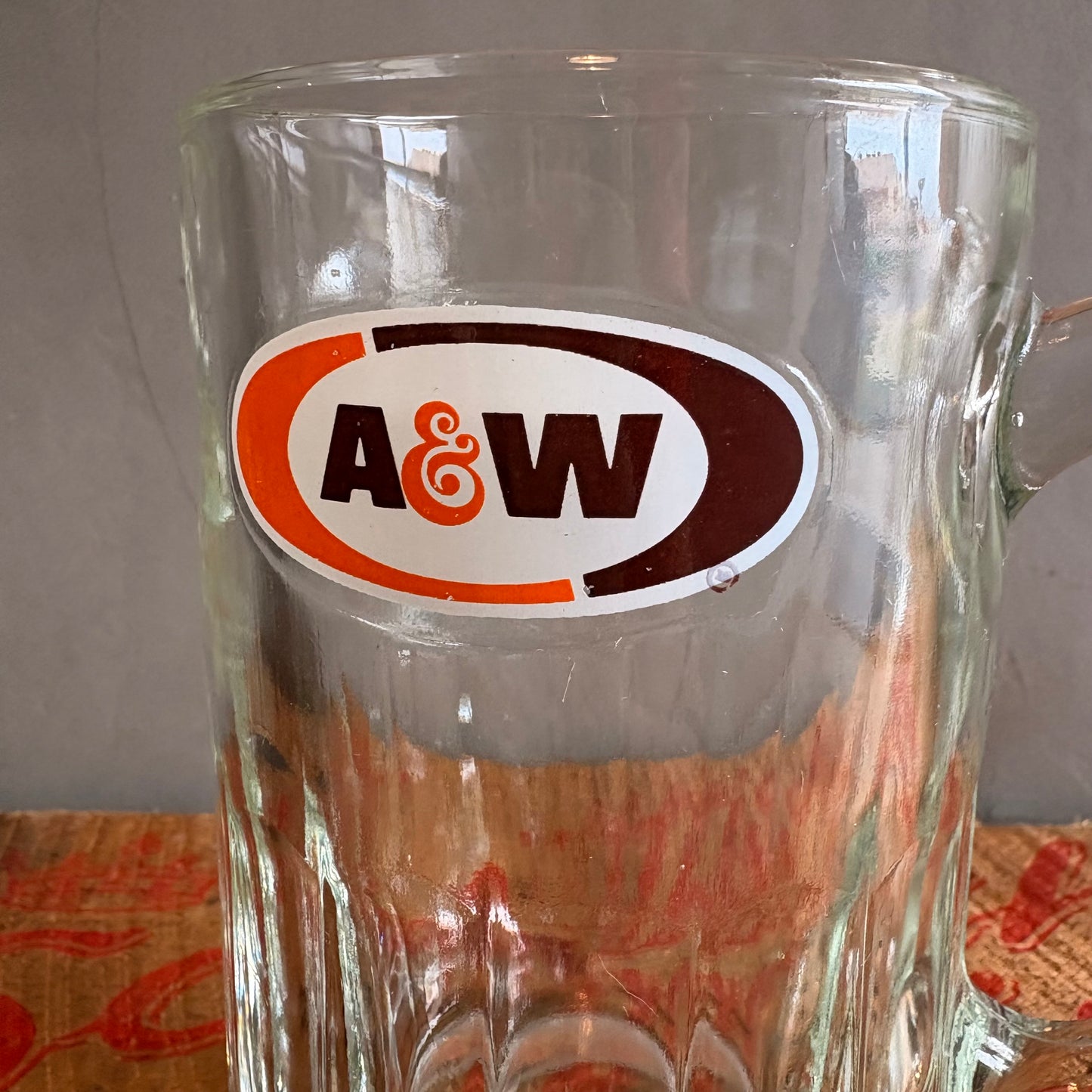 【USA vintage】A&W Glass Mug