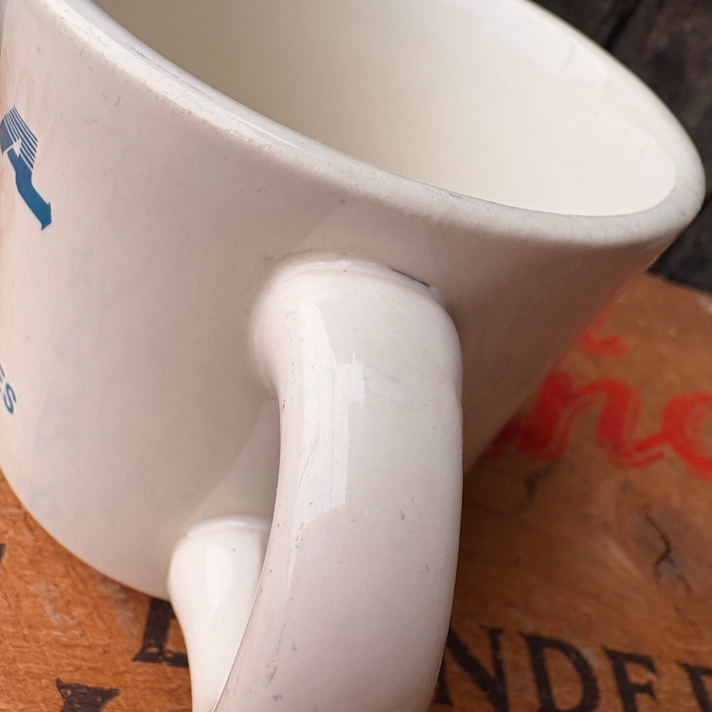 【USA vintage】ASSOCIATED FREIGHT LINES Advertising Mug