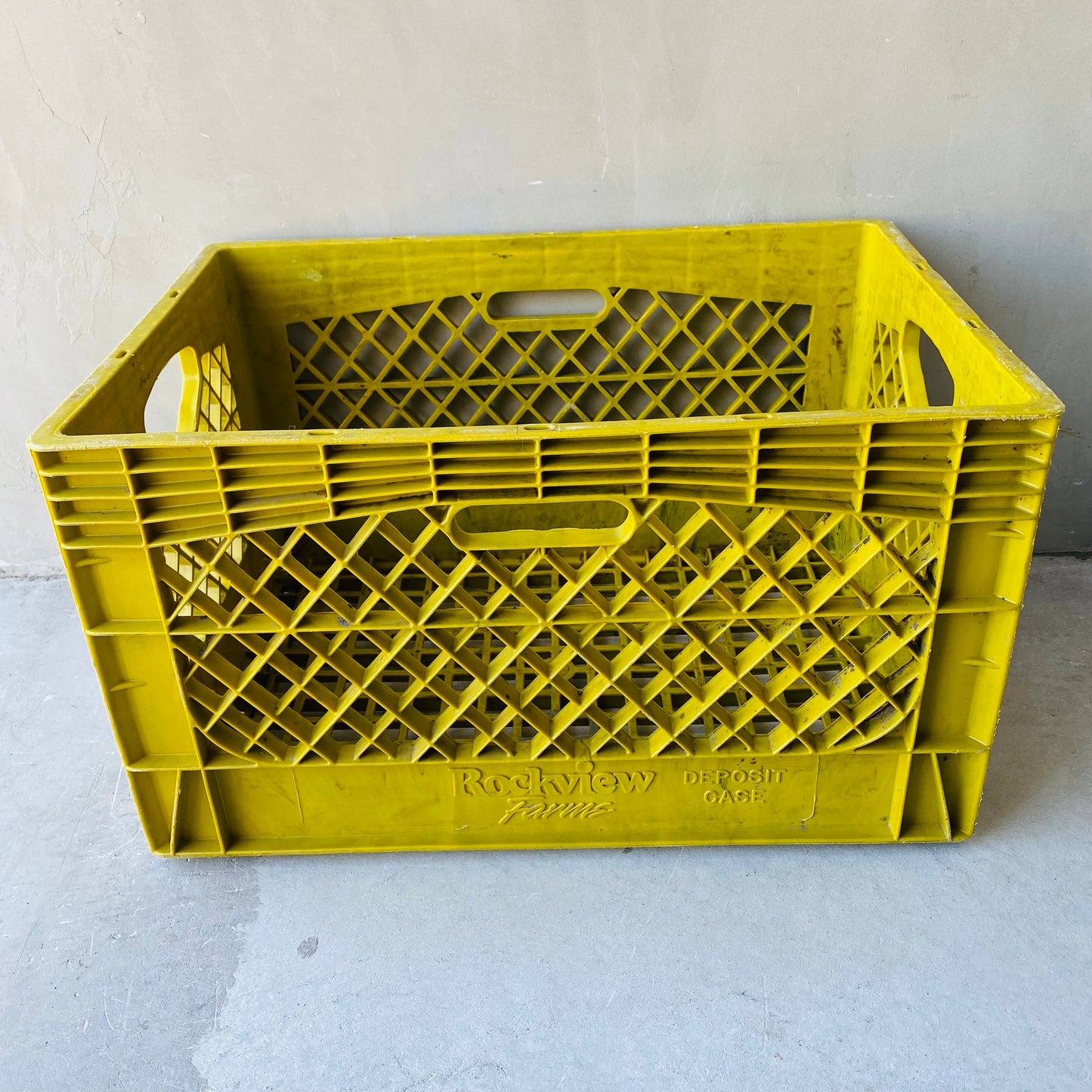 【USA vintage】 milk crate