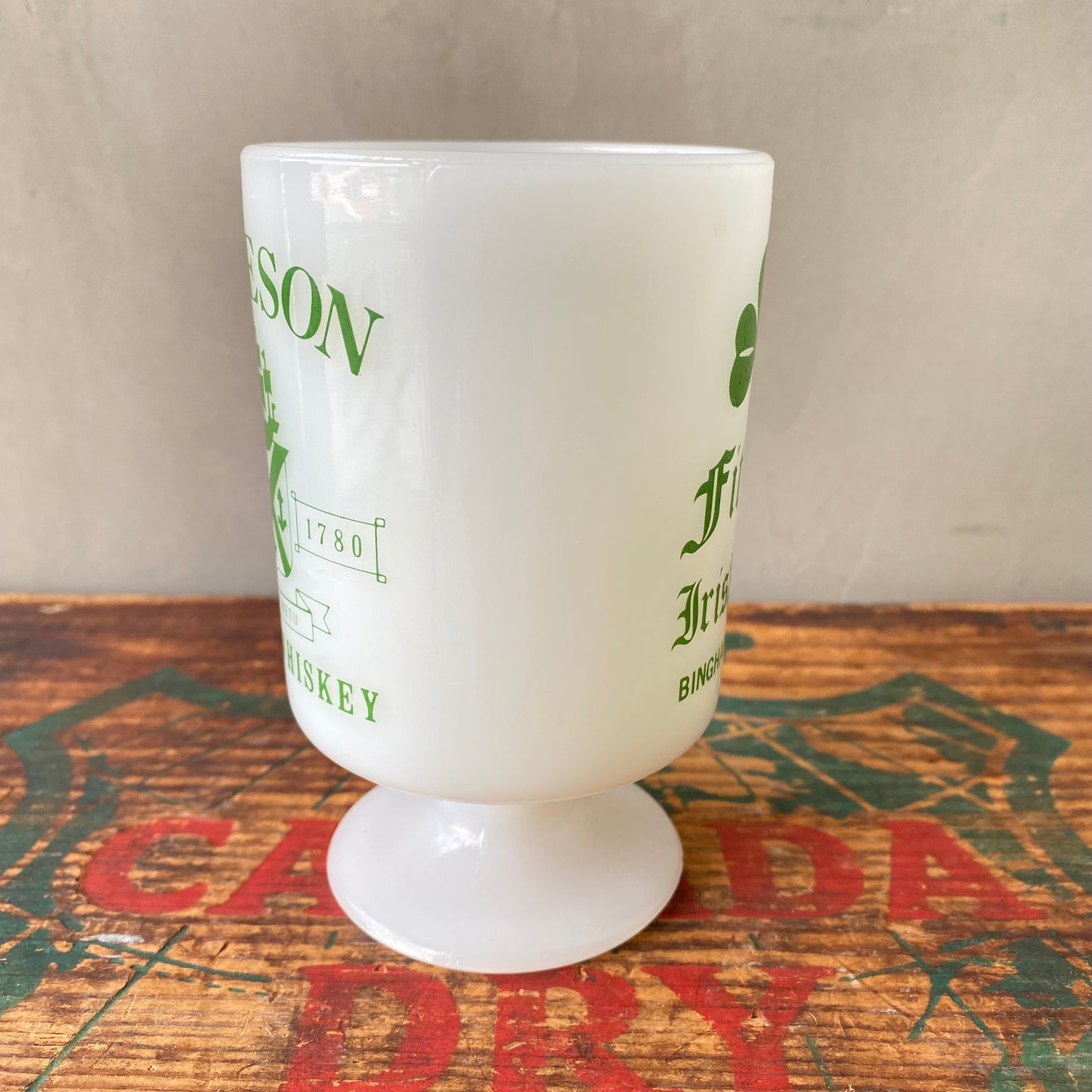 【USA vintage】FEDERAL footed mug