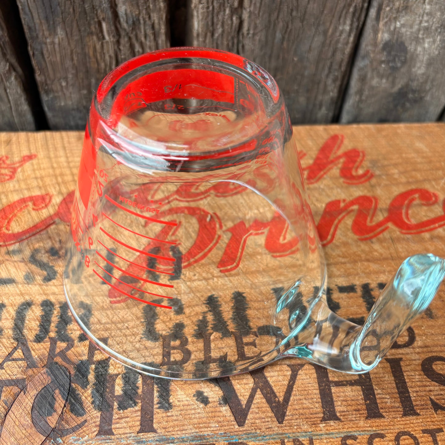 【1990s USA vintage】PYREX 1Cup Glass Measuring Cup 250ml