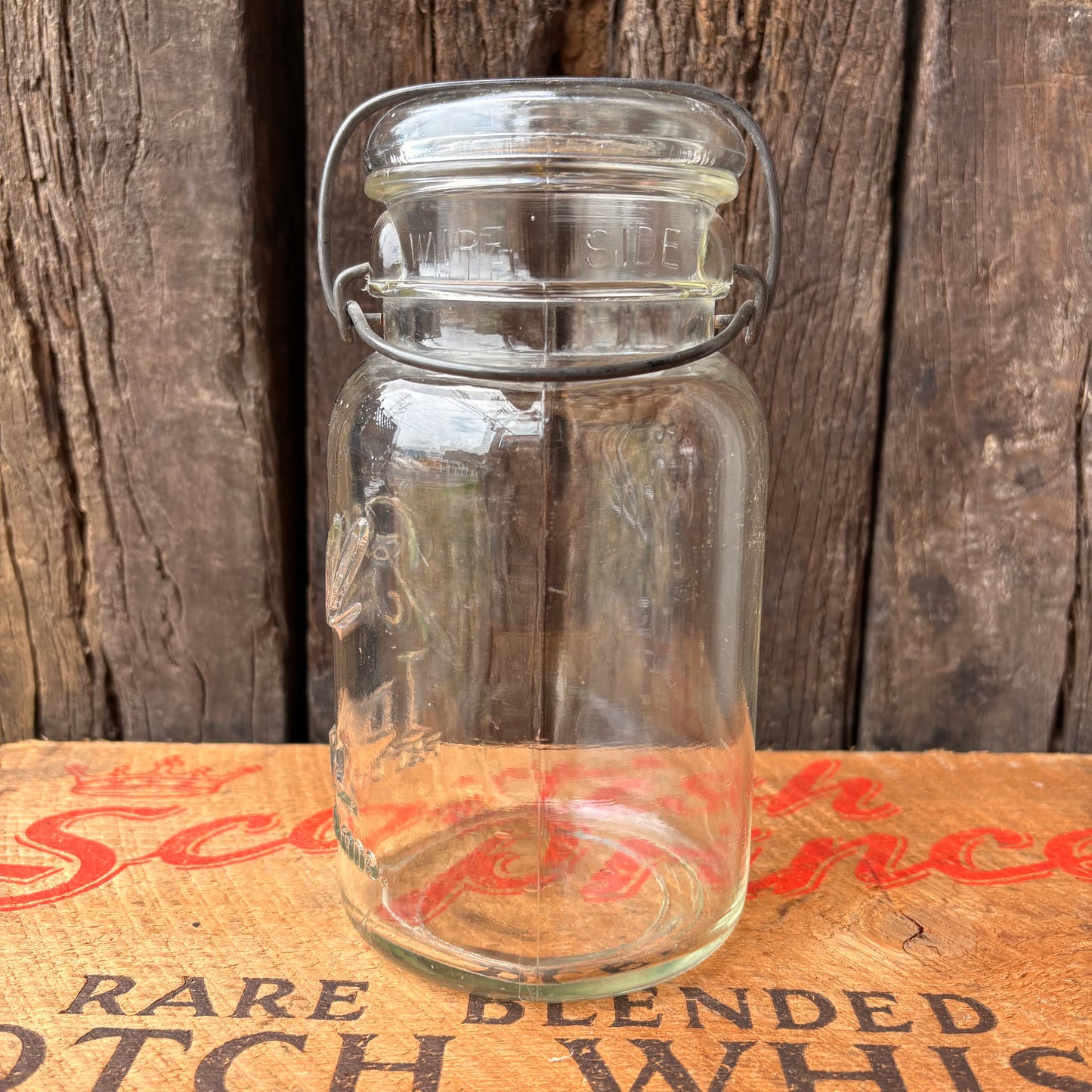 【1930s~ USA vintage】Ball glass jar