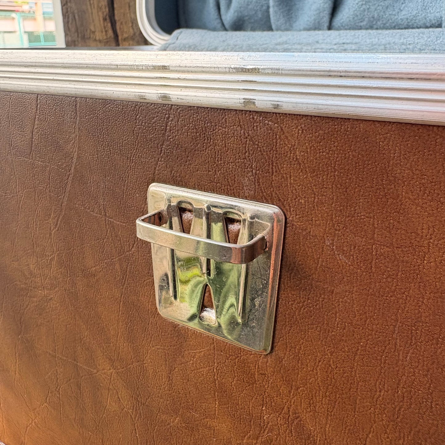 【1970s USA vintage】Leather Camera Bag