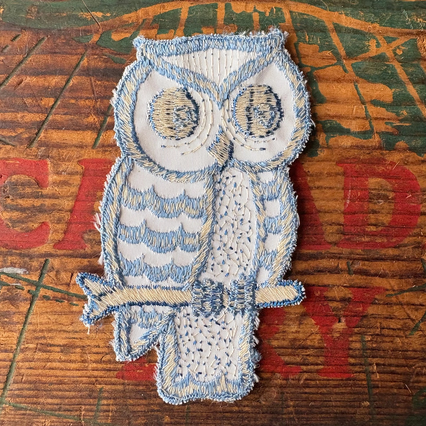 【1970s USA vintage】Wappen owl