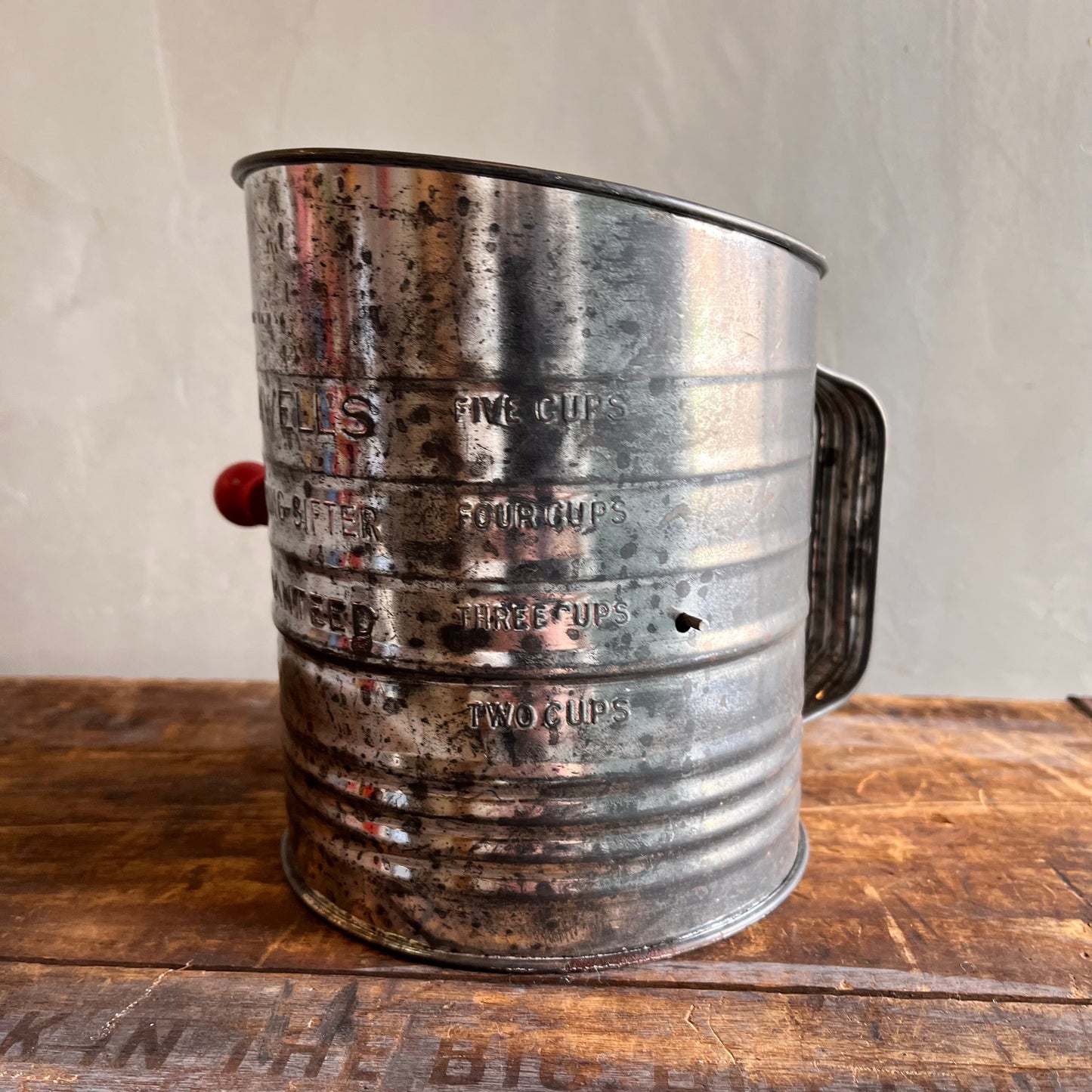 【USA vintage】BROMWELLS Flour Measuring-Sifter