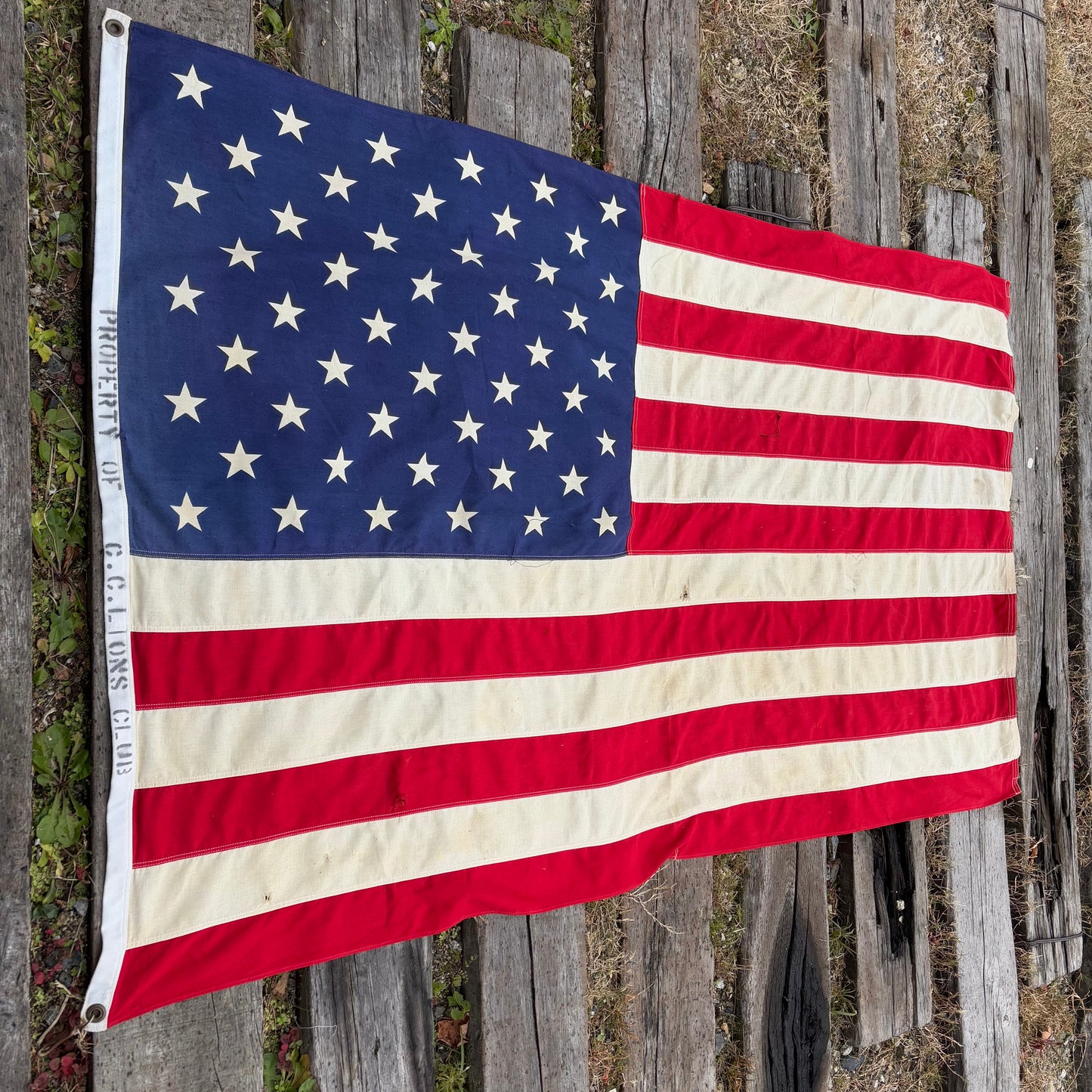 【1960s~ USA vintage】USA FLAG