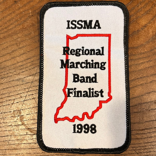 【USA vintage】ワッペン　ISSMA Regional Marching Band Finalist