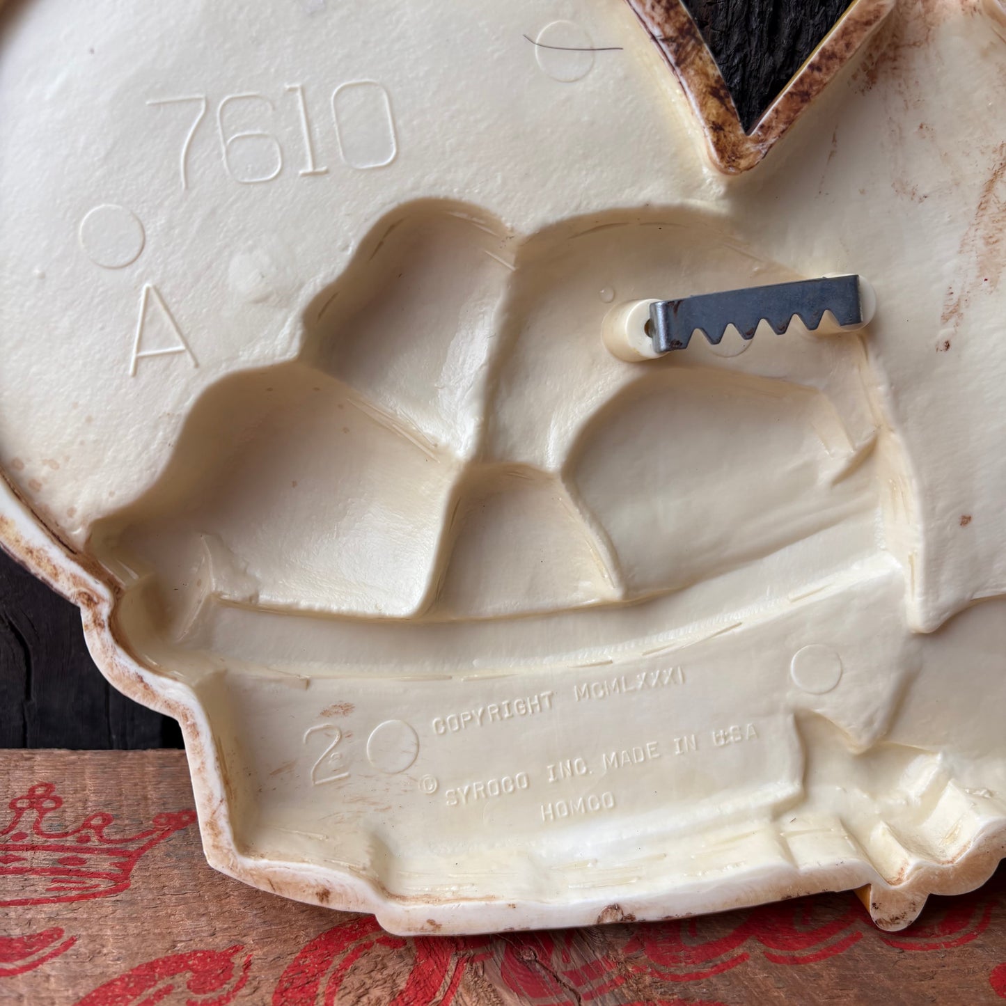 【1970s USA vintage】Homco Wall deco set