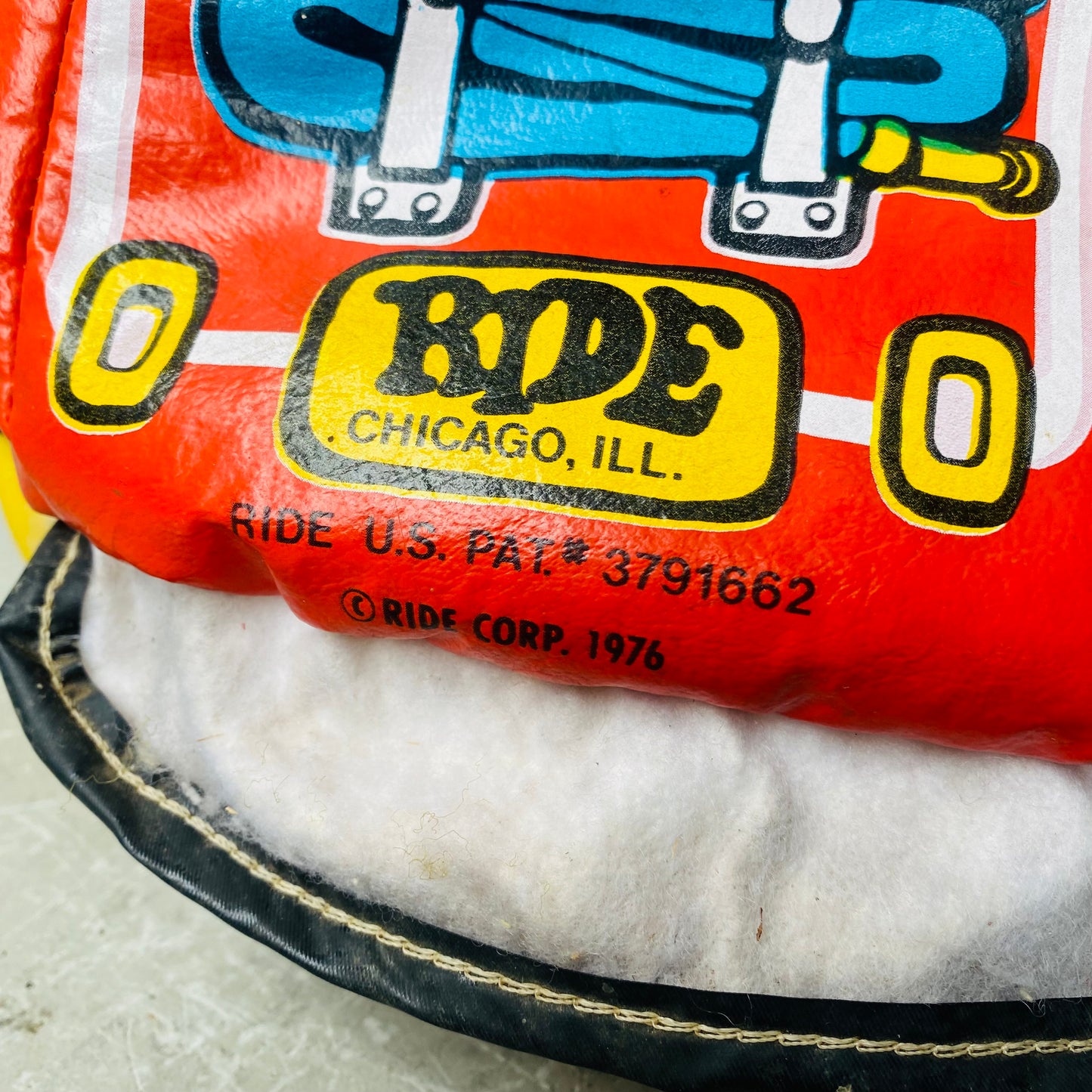 【1976 USA vintage】RIDE COPE Fire-truck