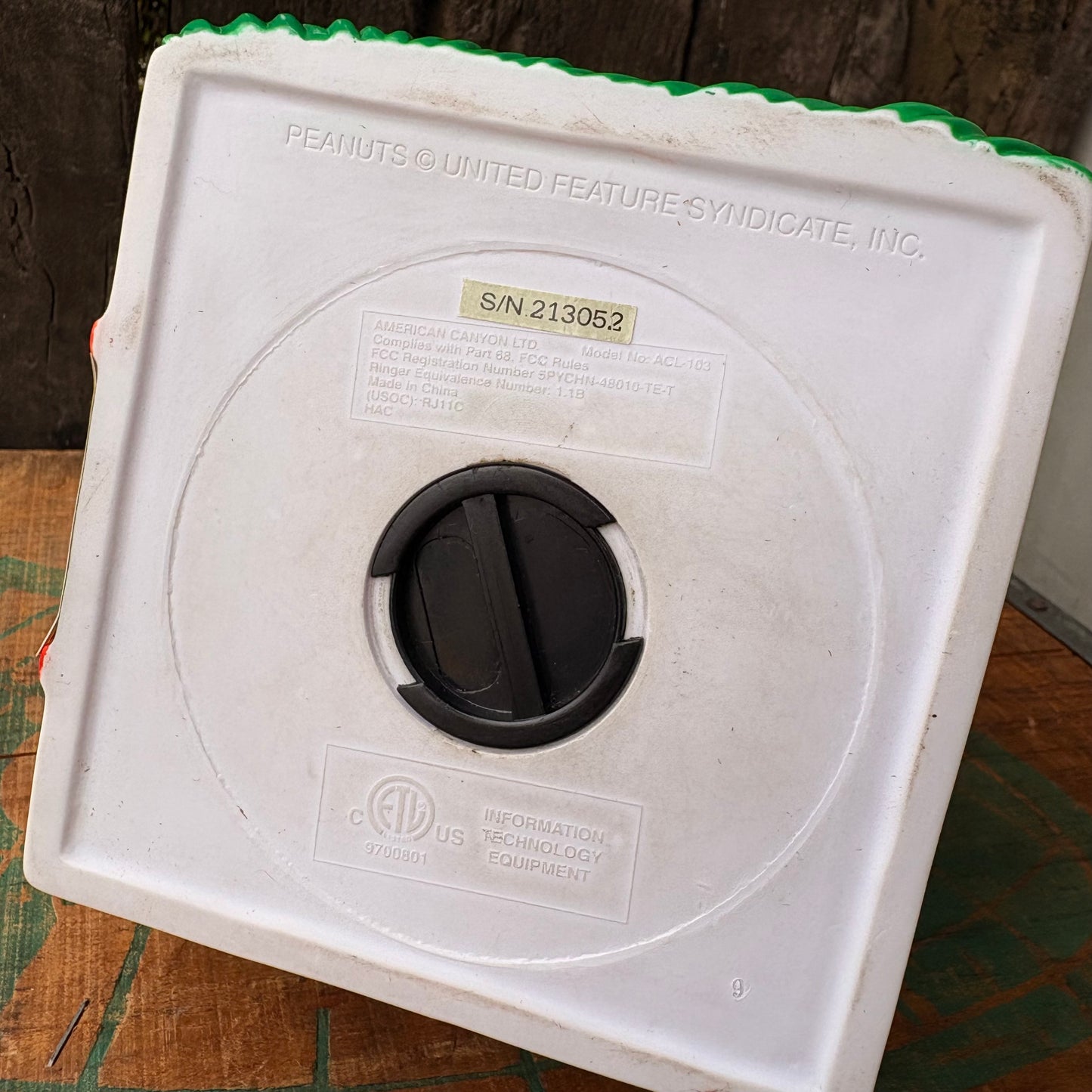 【00s】 SNOOPY TELEPHONE