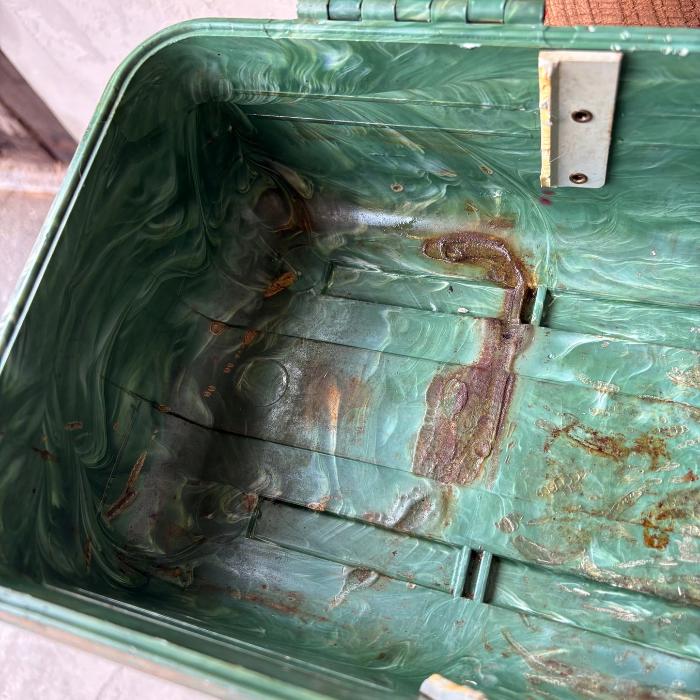 【1950s USA vintage】PLANO Tackle Box