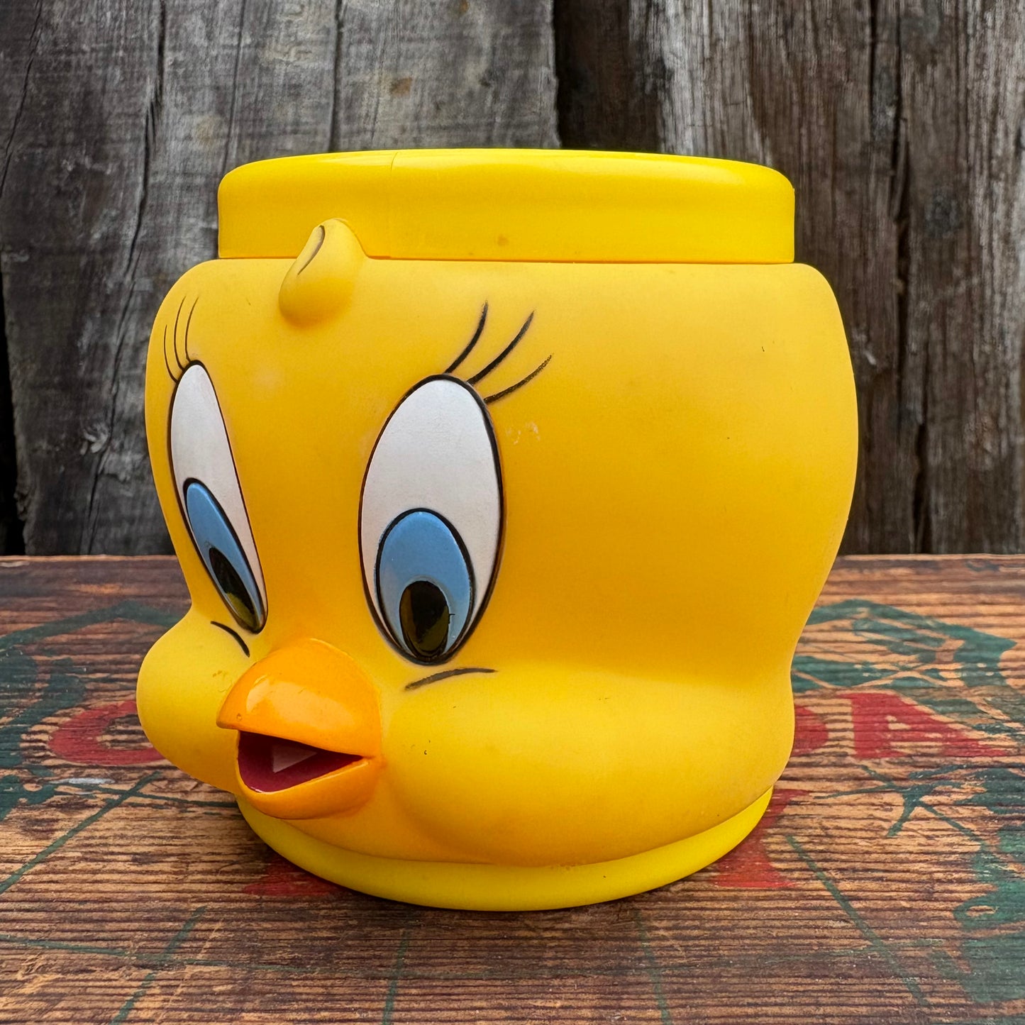 【1992】LOONEY TUNES Face mug Tweety Bird