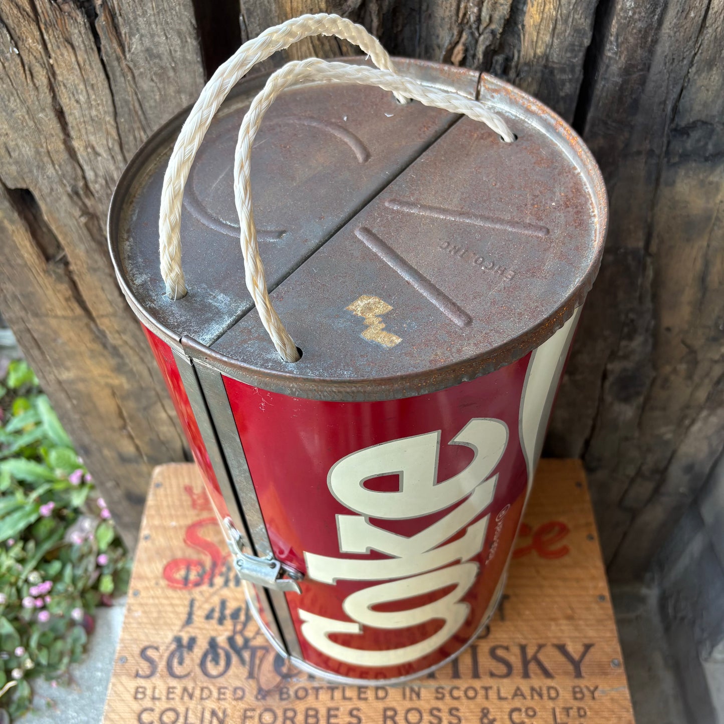 【1970s USA vintage】Coke Can cooler box