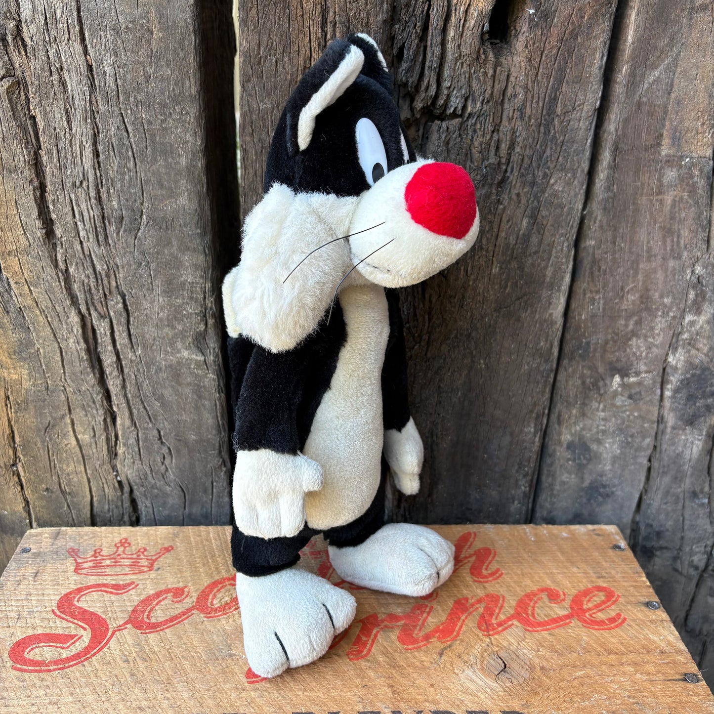 【1990s vintage】LOONEY TUNES Sylvester Plush Doll