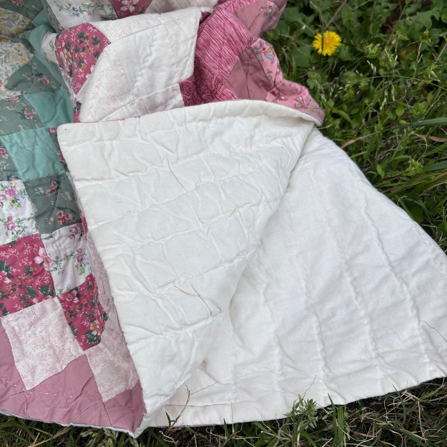 【USA antique】Patchwork Quilt