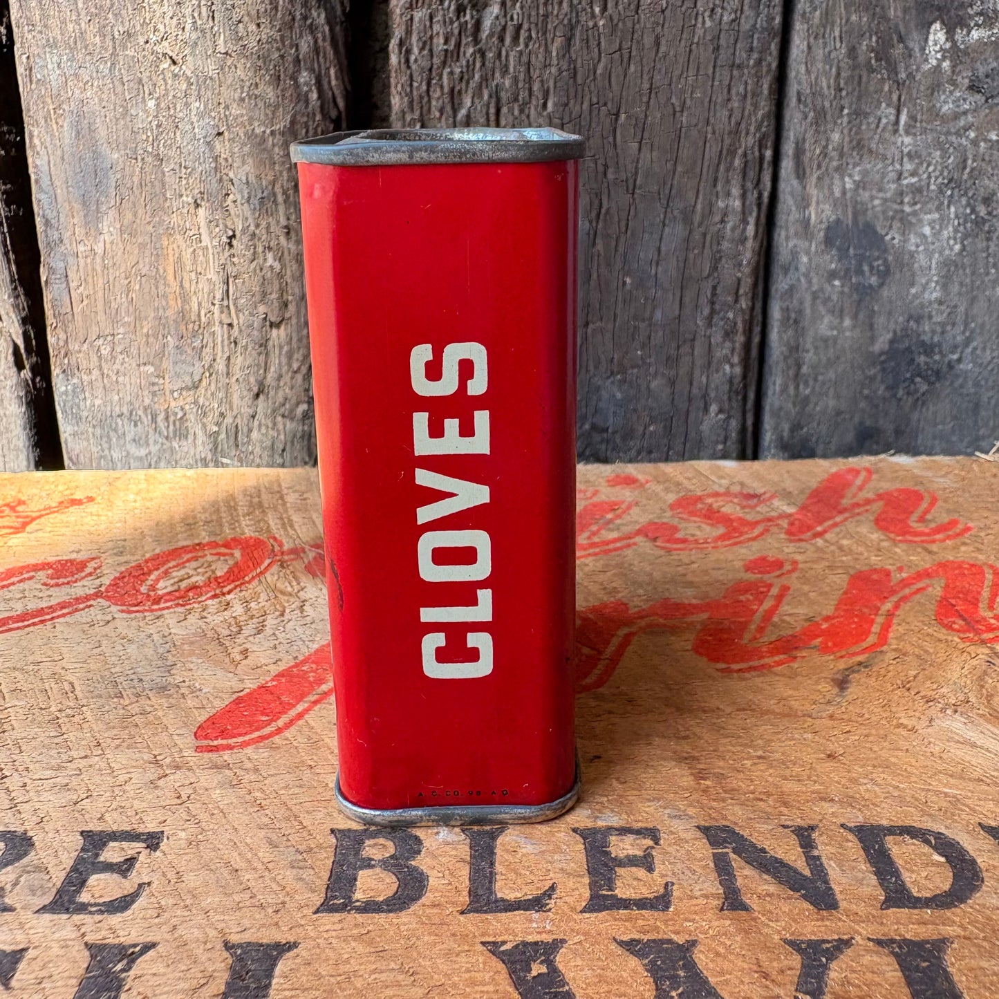 【1950s USA vintage】BEN-HUR Spice Tin Cans