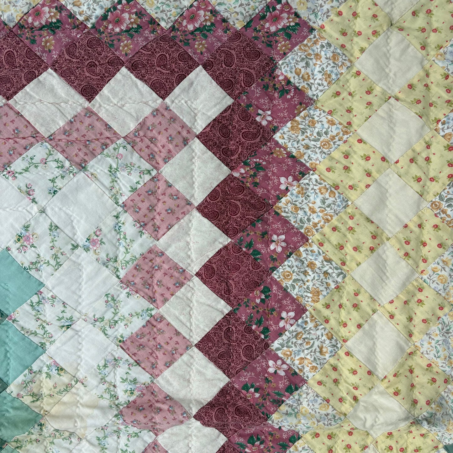 【USA antique】Patchwork Quilt
