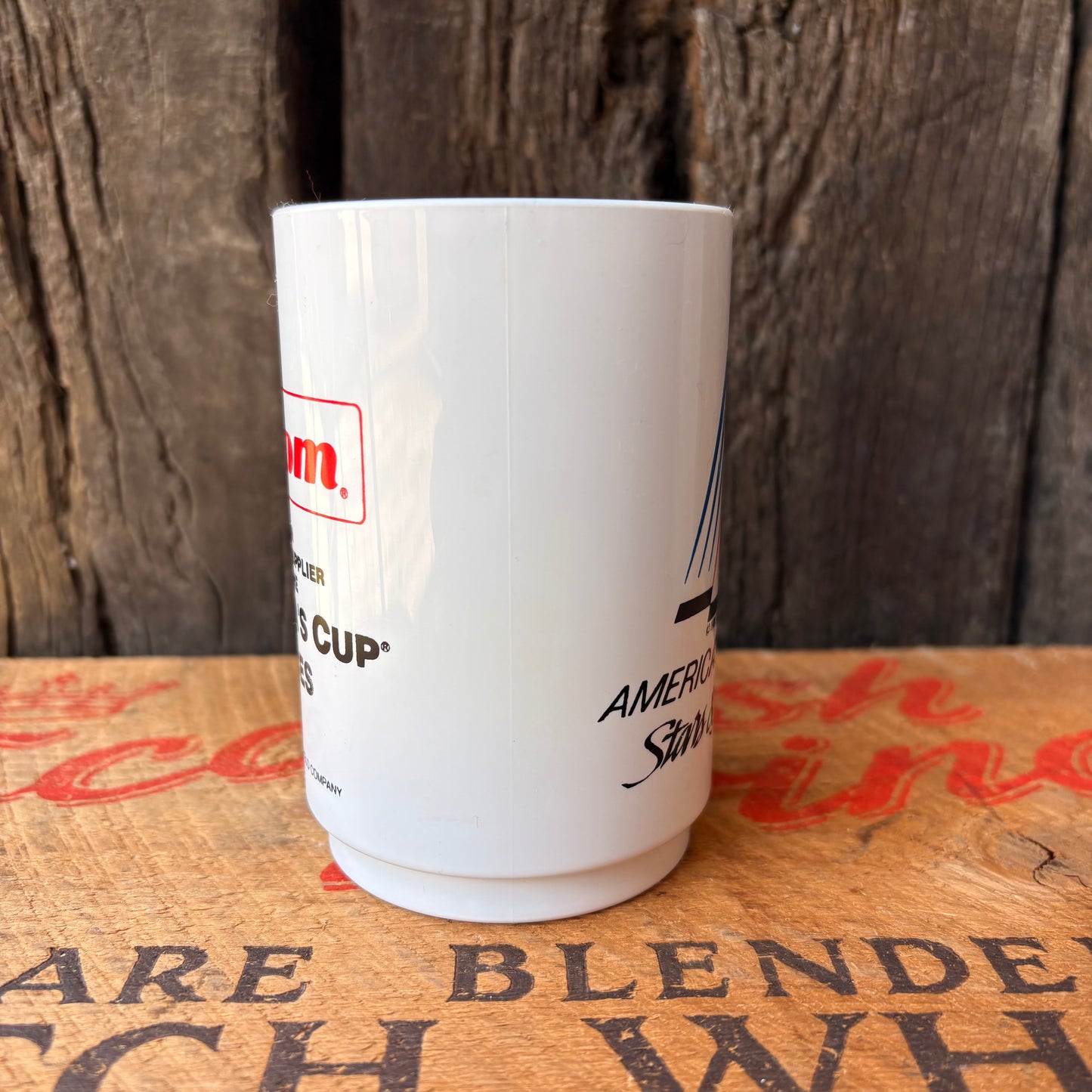 【1988 USA vintage】AMERICA’S CUP ’88 Plastic Mug Cup