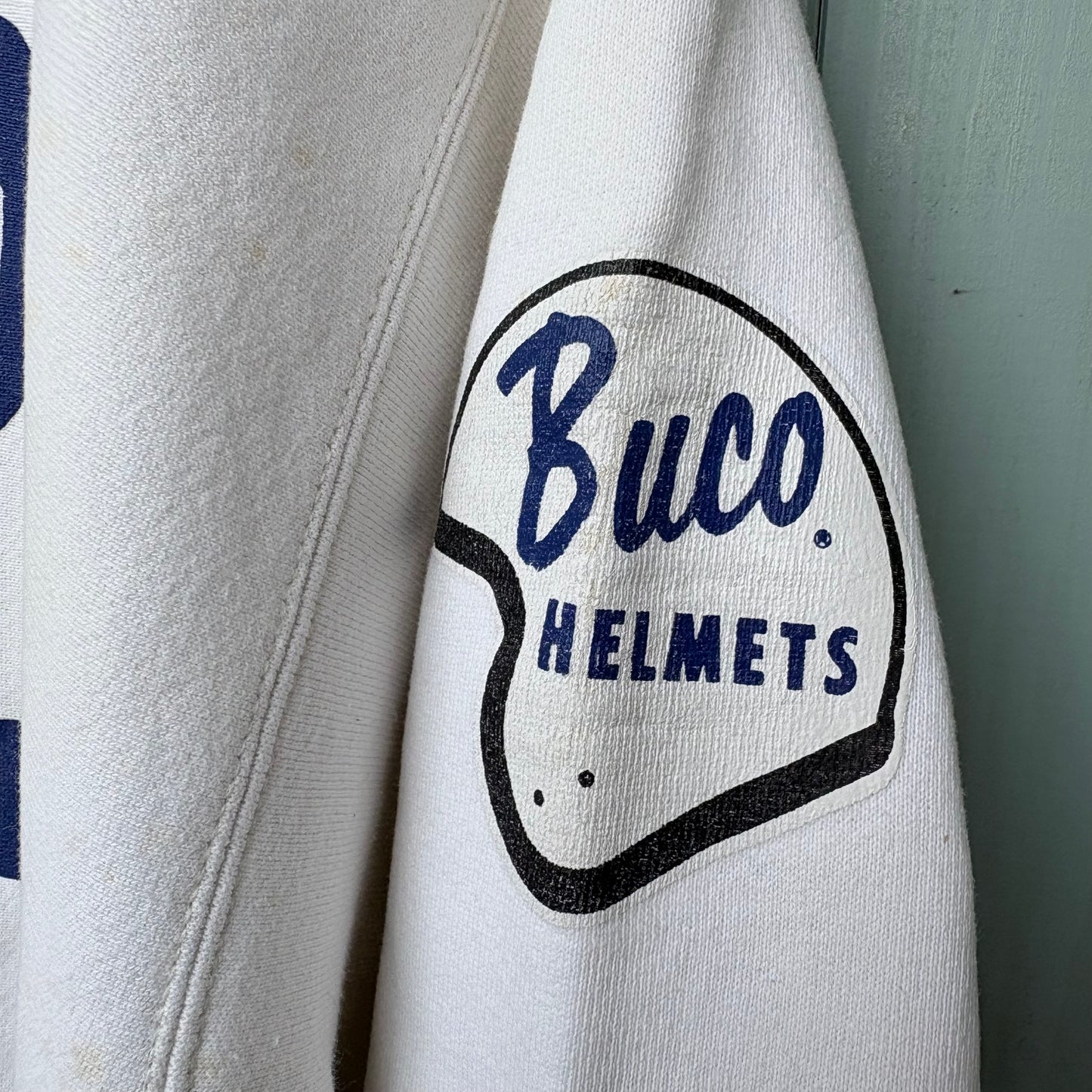 【1990s USA vintage】BUCO HELMETS L.S-R 500 Sweatshirt