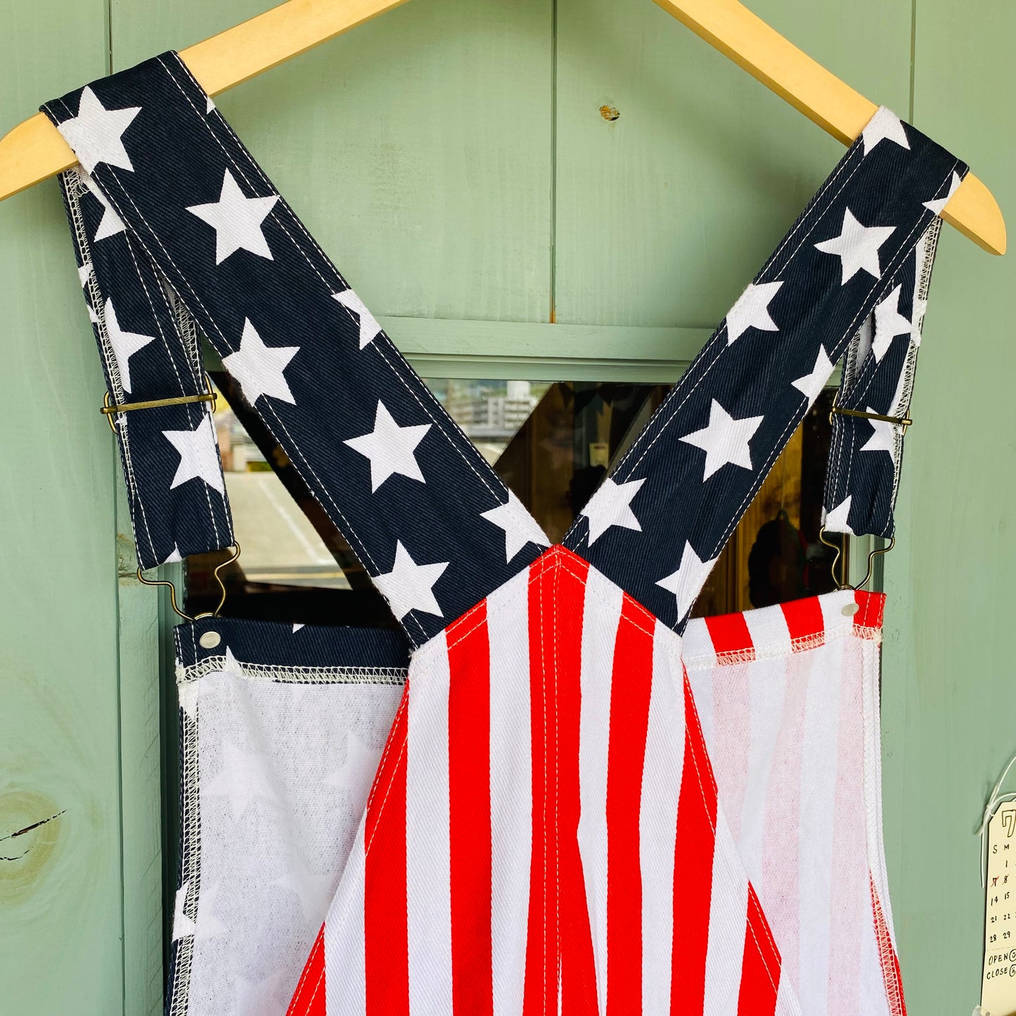 US FLAG OVERALLS