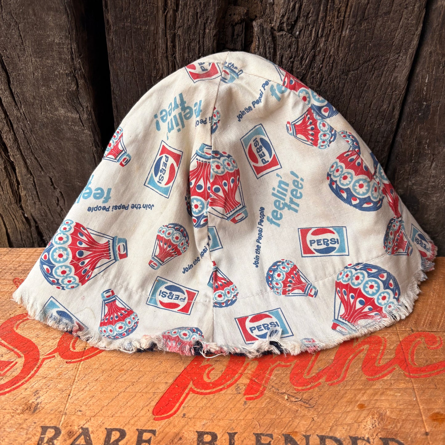 【1970s vintage】Pepsi “Feelin’ Free!” hat Sears GIRLS