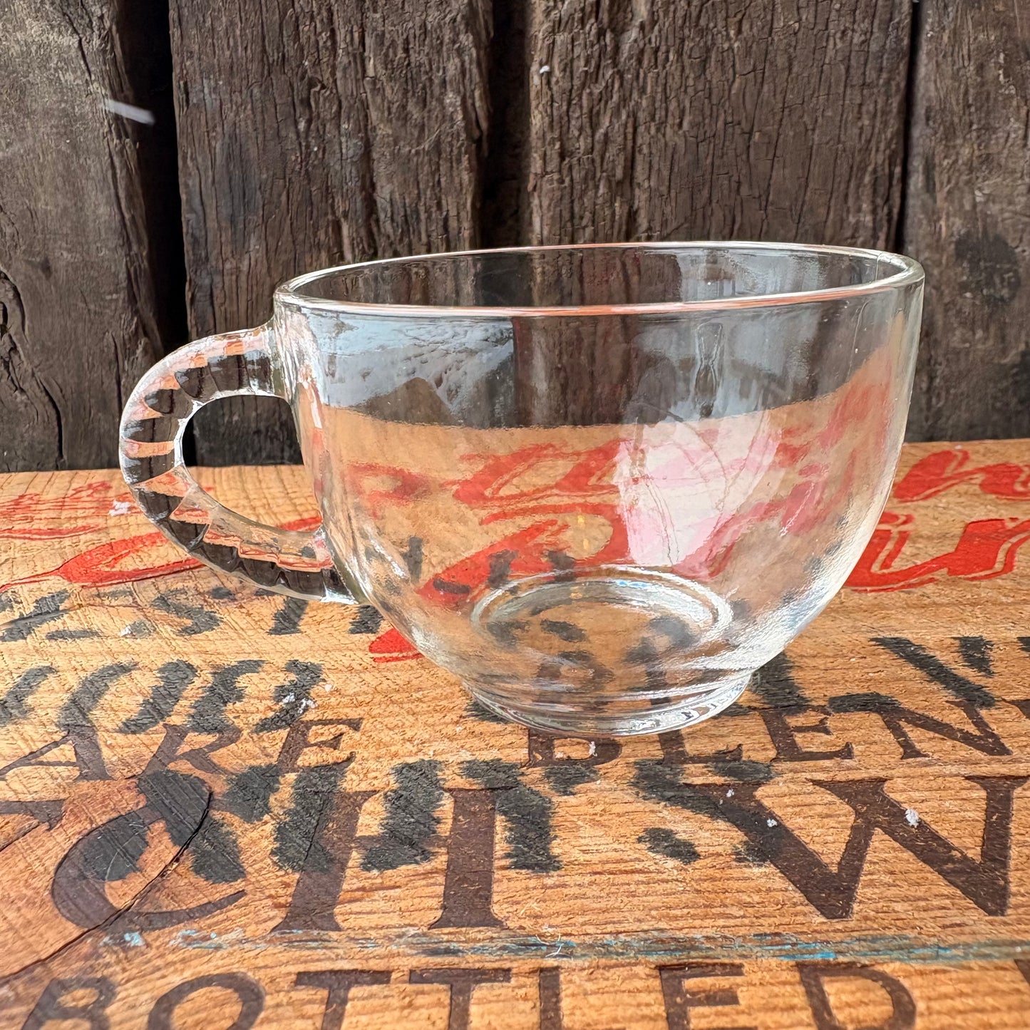 【USA vintage】Federal Glass Snack Set Cup
