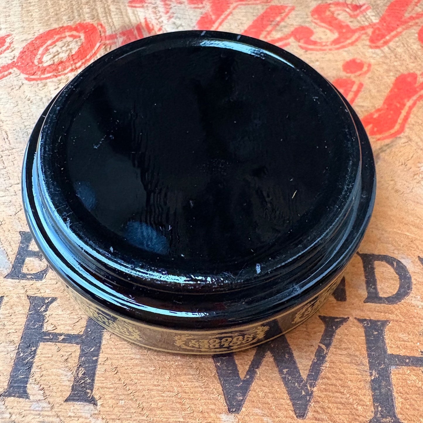 【USA vintage】GOLDEN NUGGET glass ashtray