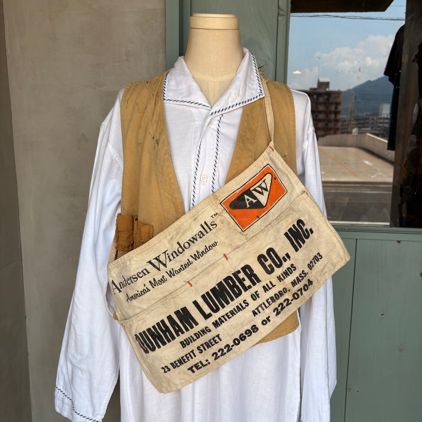 【USA vintage】work apron