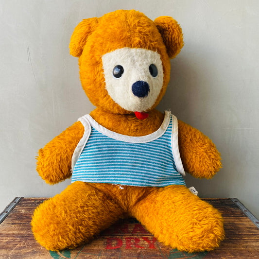 【1975 USA vintage】Crocker National Bank teddy bear