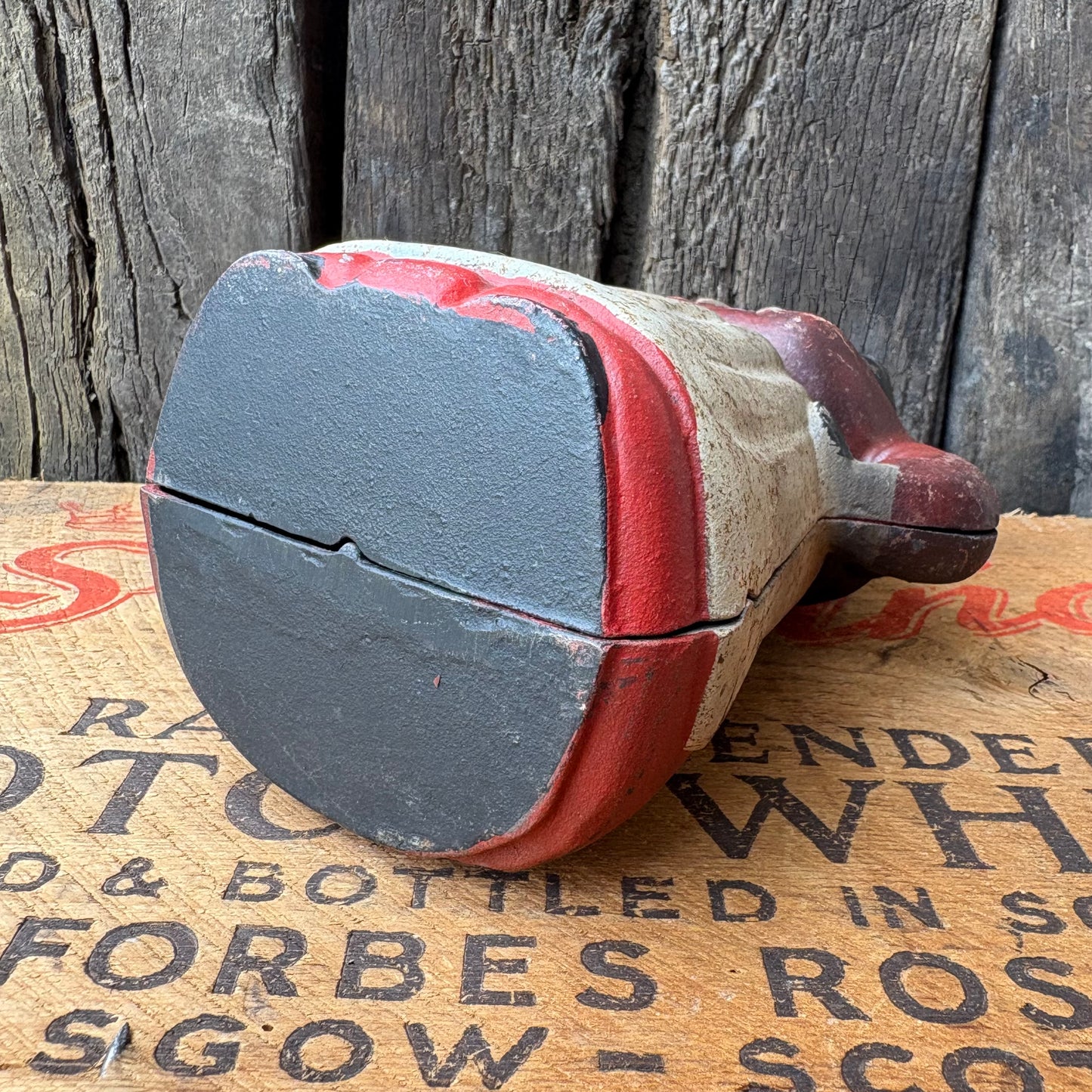 【USA vintage】Aunt Jemima Cast Iron Coin Bank