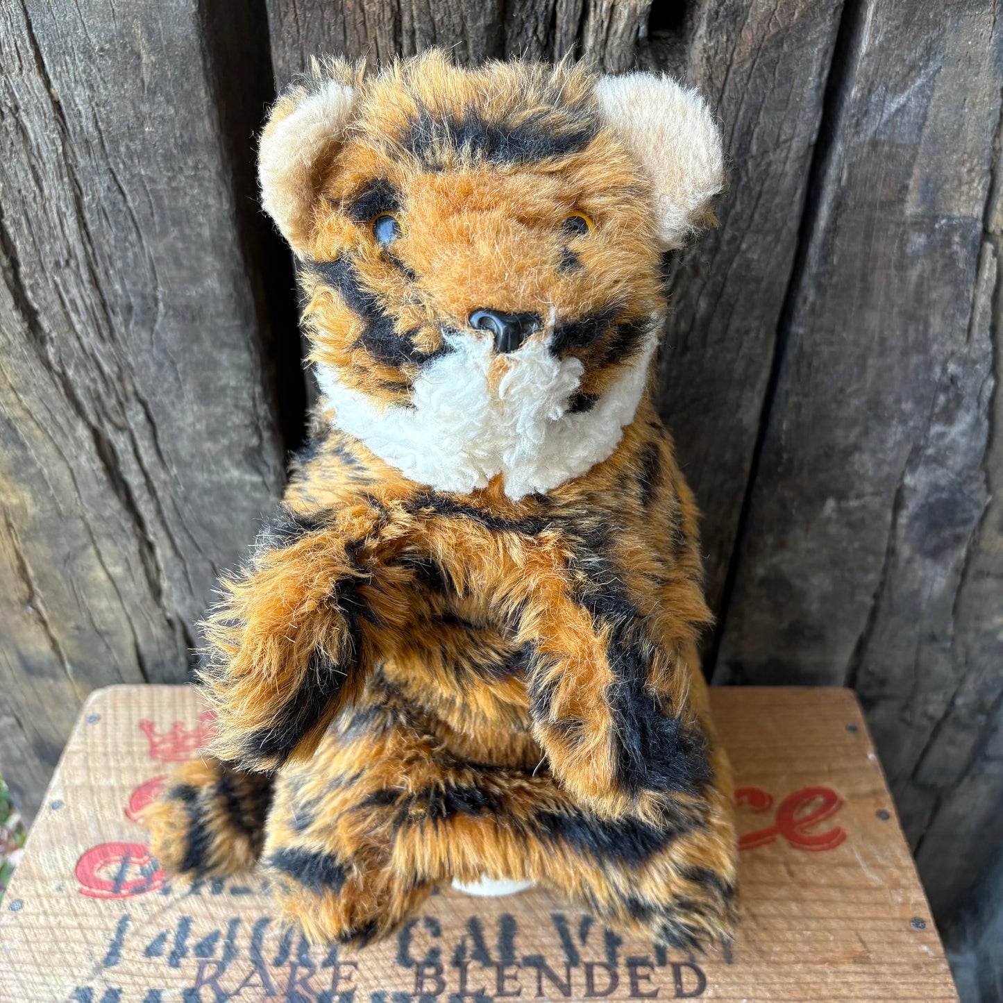 【1970s USA vintage】COUNTRY CRITTERS Tiger Puppet Toy