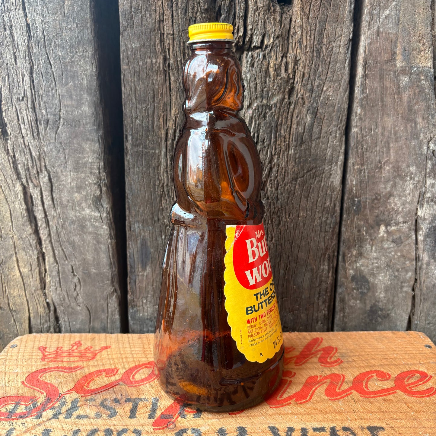 【1970s USA vintage】Mrs. Butter worth’s syrup bottle