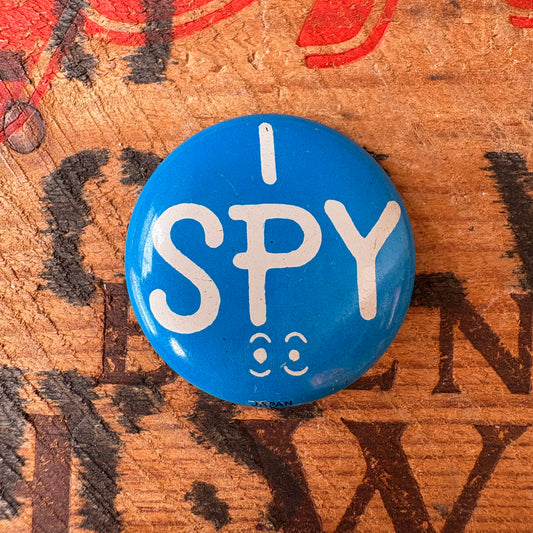 【Japan vintage】I SPY Pinback Button