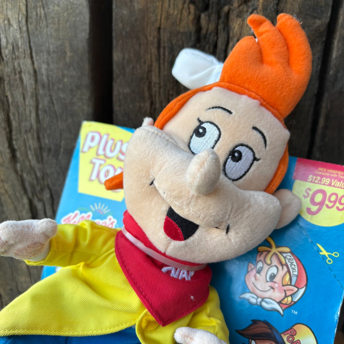 【1990s USA vintage】Kellogg’s Plush Toy SNAP
