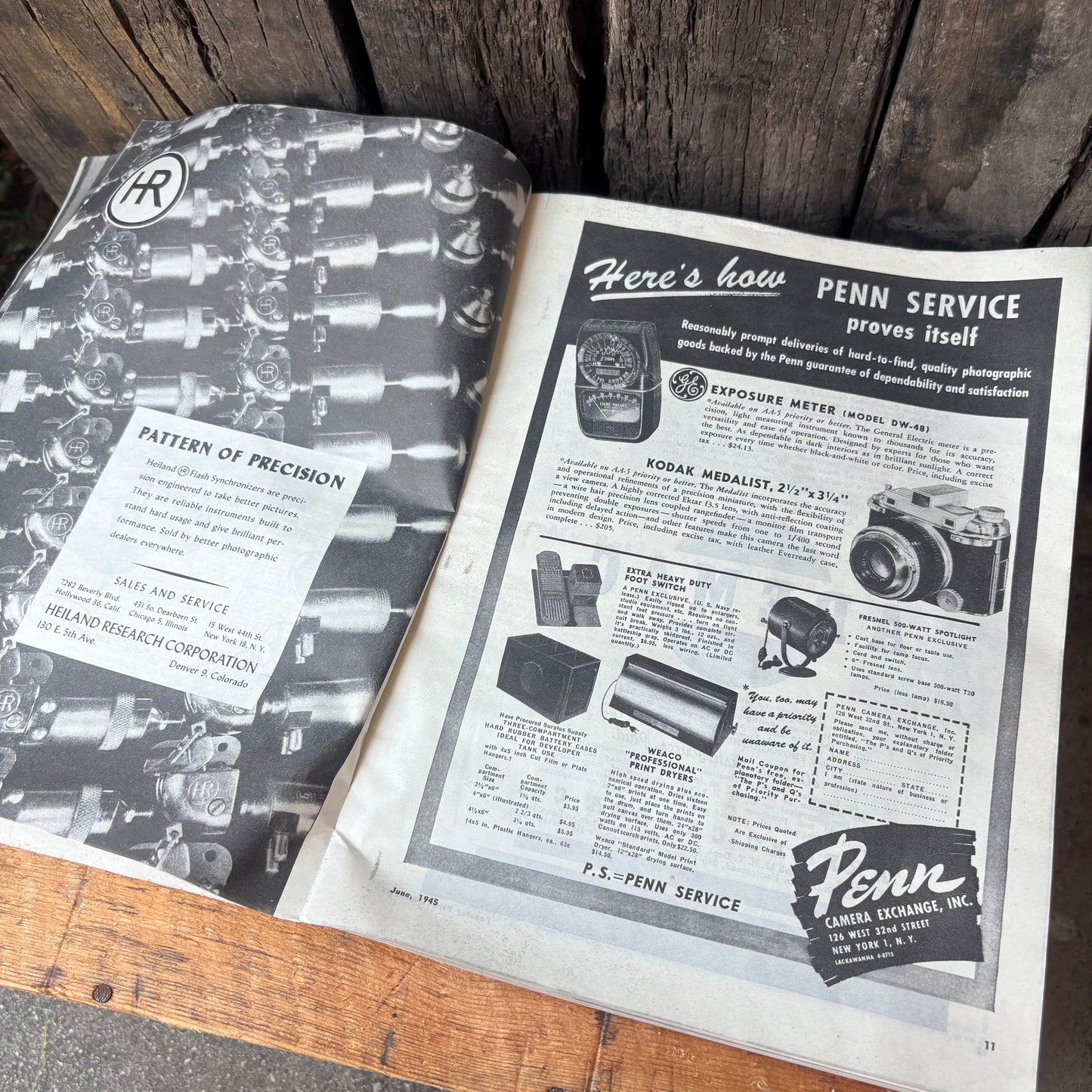 【1945 USA vintage】PHOTOGRAPHY Magazine
