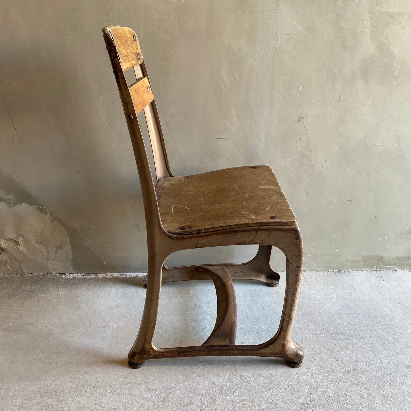 【1950s-1960s USA vintage】School chair