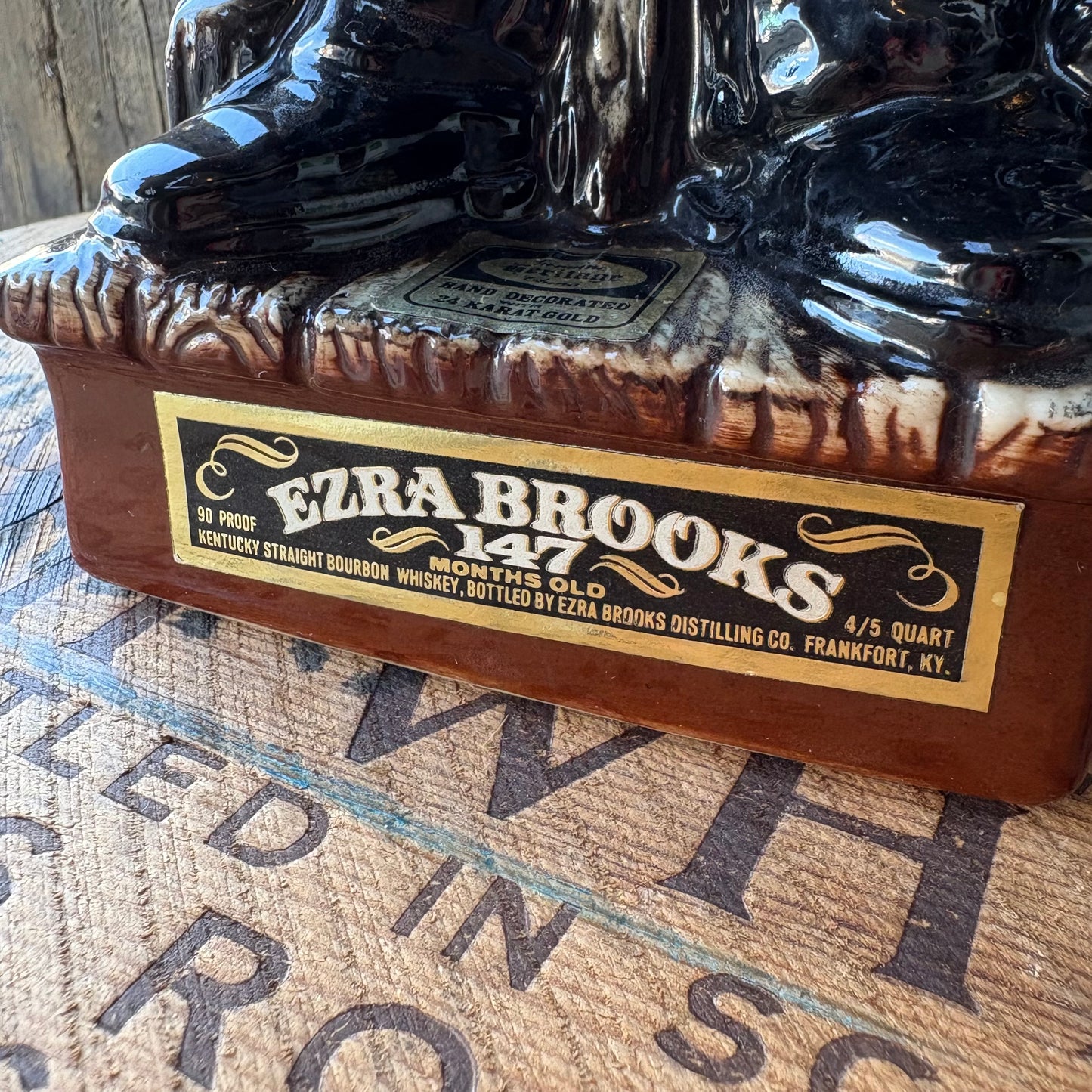 【1971 vintage】EZRA BROOKS “SEA CAPTAIN” Decanter