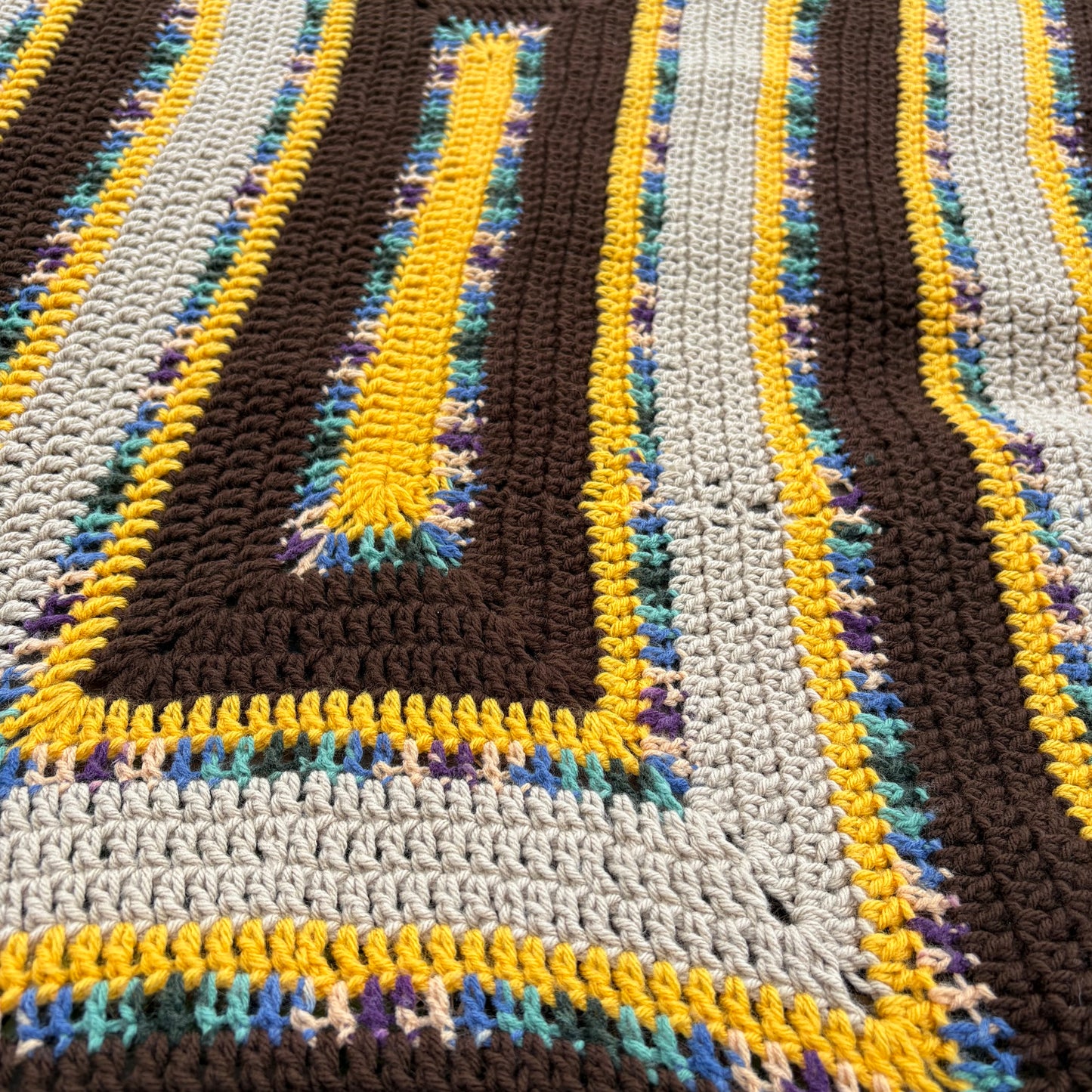 【USA vintage】 granny blanket