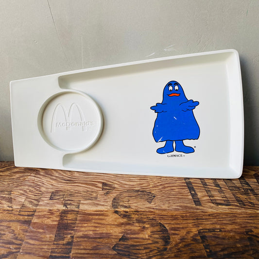 【70s vintage】McDonald Plastic Tray Grimace