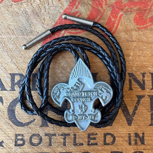 【vintage USA】Boy Scouts of America Grand Teton Council Bolo Tie