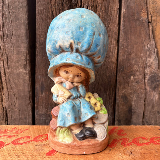 【1970s USA vintage】Sunbonnet Sue Ceramic Figurine