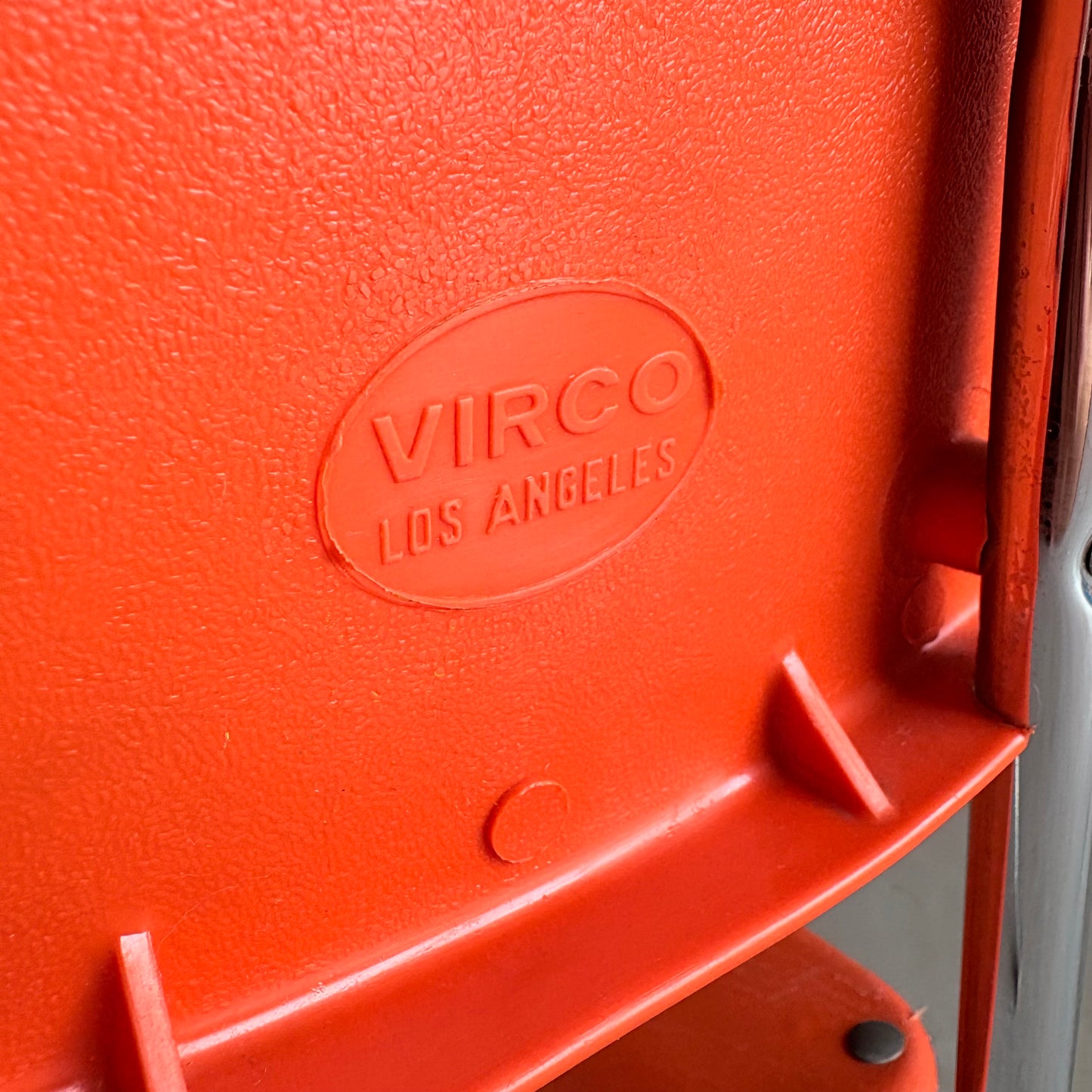 【USA vintage】VIRCO School Chair Orange