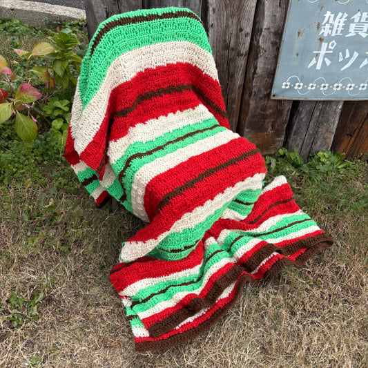 【USA vintage】granny blanket